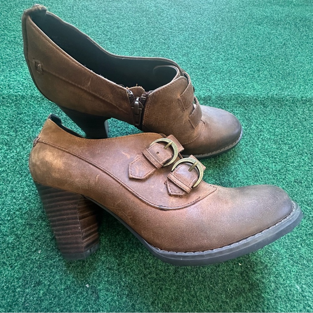 Brown Women's Heeled Shoes